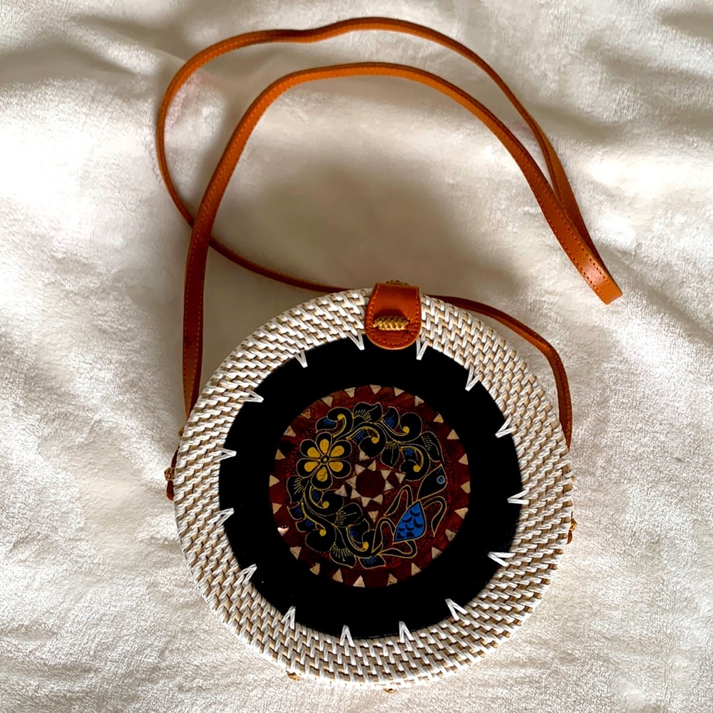 Boho circle purse